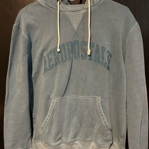 Sky Blue 𝔞𝔢𝔯𝔬𝔭𝔬𝔰𝔱𝔞𝔩𝔢 Hoodie